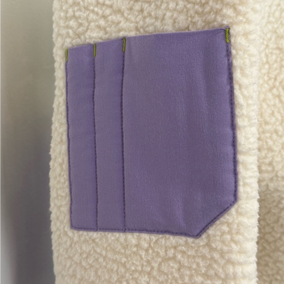 Figs | On Shift Sherpa Zip Up - Picture 5 of 16